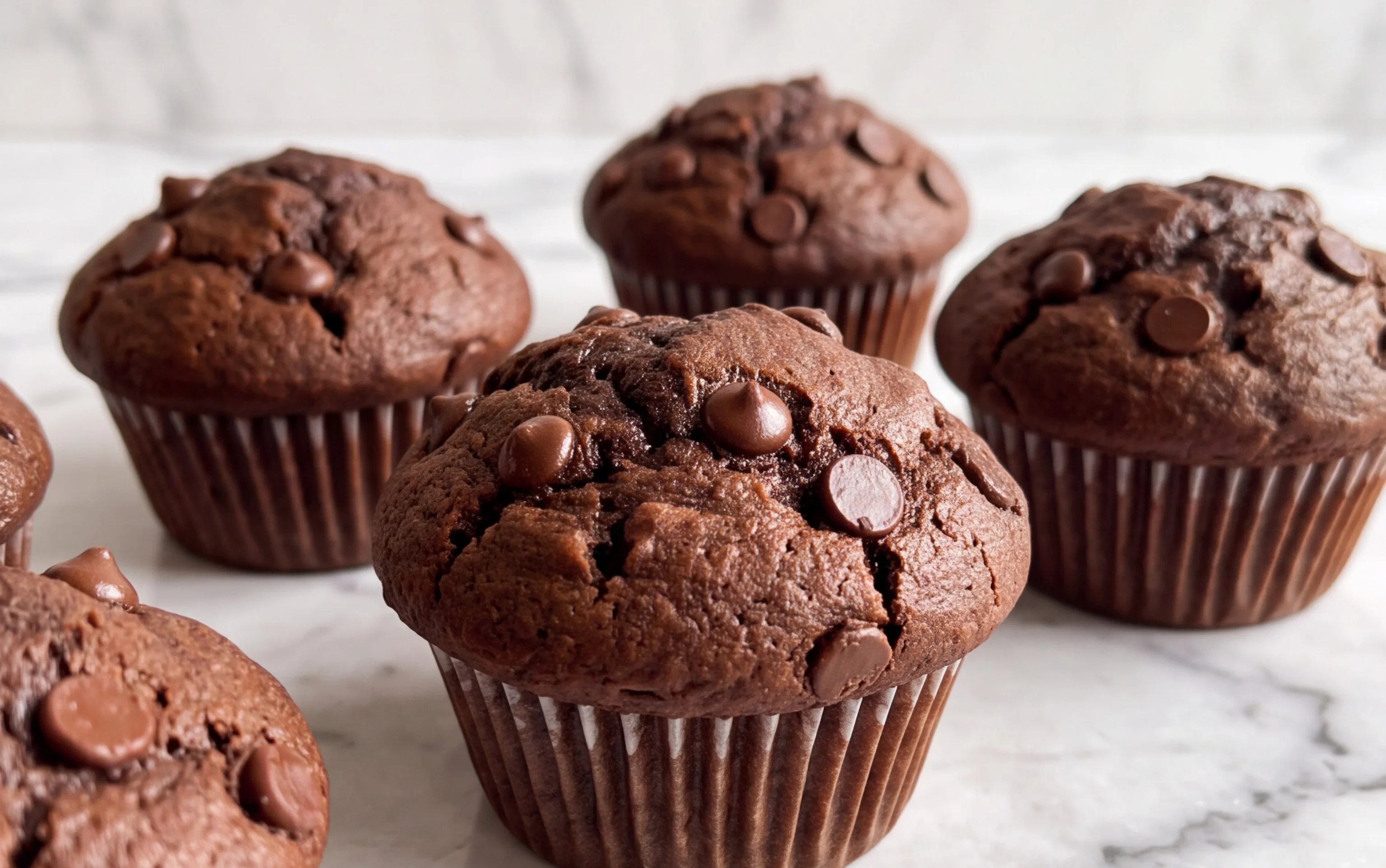Decadent Double Chocolate Muffins Easy Recipe